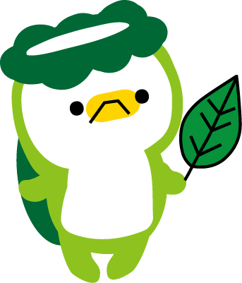 夏のカッパとエコのイラスト 無料イラスト