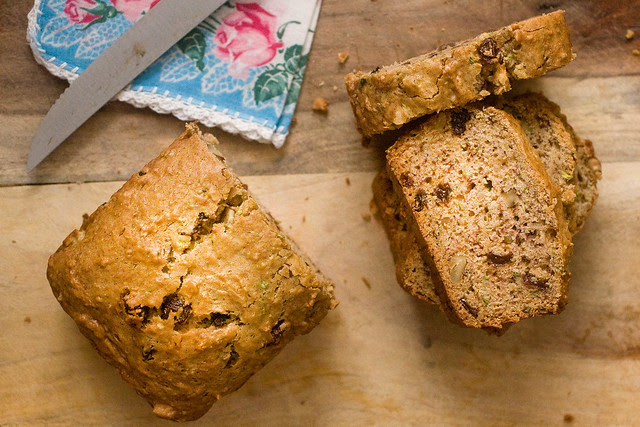 Zucchini-Banana Bread