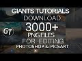 3000 png files for picsart and photoshop