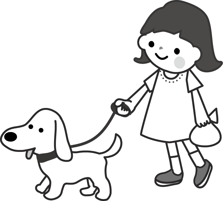 動物愛護 犬猫のイラスト 無料イラストフリー素材