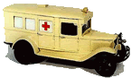 Modelo do carro da ambulância SP-34
