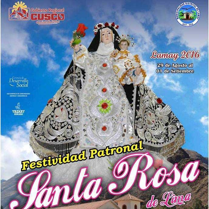 Festivity Santa Rosa of Lamay 2016