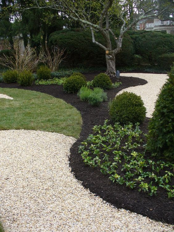 Stunning Black Mulch Landscaping Ideas You Must See - Page