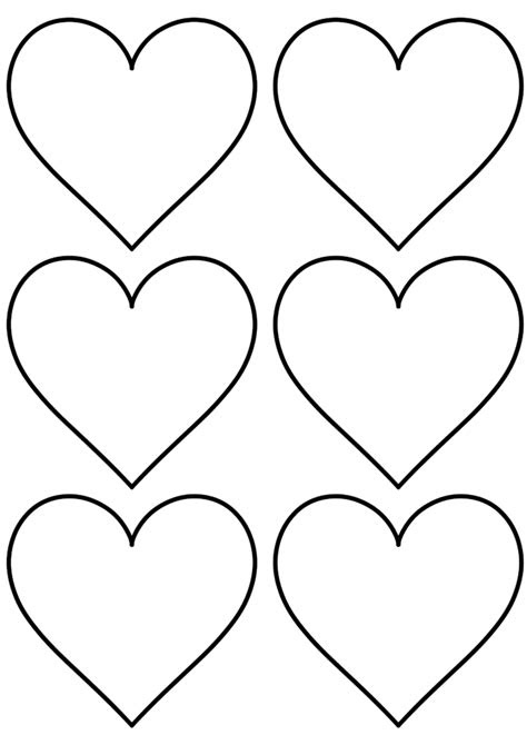  heart template free