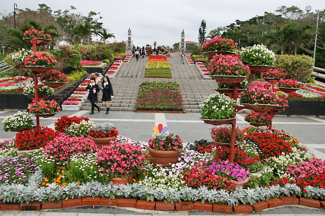 Stairway at Ocean Expo Park, Okinawa