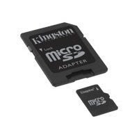 Kingston 2 GB microSD Flash Memory Card SDC/2GBKR