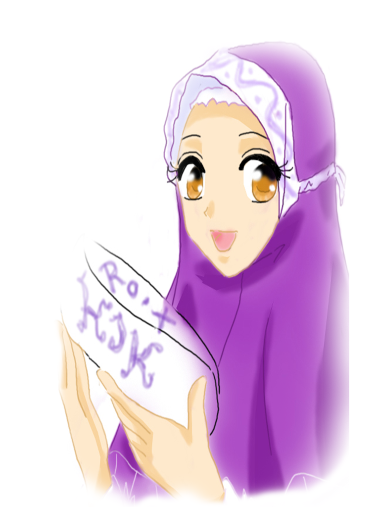 Gambar Animasi Dp Bbm Wanita Muslimah Terlengkap Display Picture