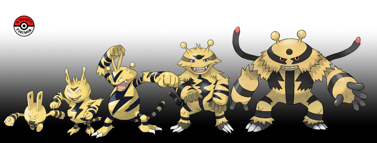 InProgress Pokemon Evolutions 239.5 As Elekid age