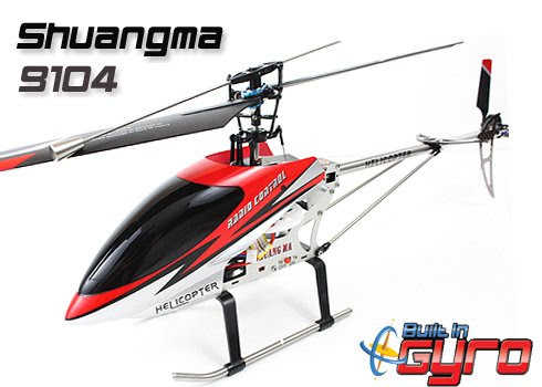 Radio Control 3ch 9104 GYRO Helicopter with metal frame and latest single blade tech