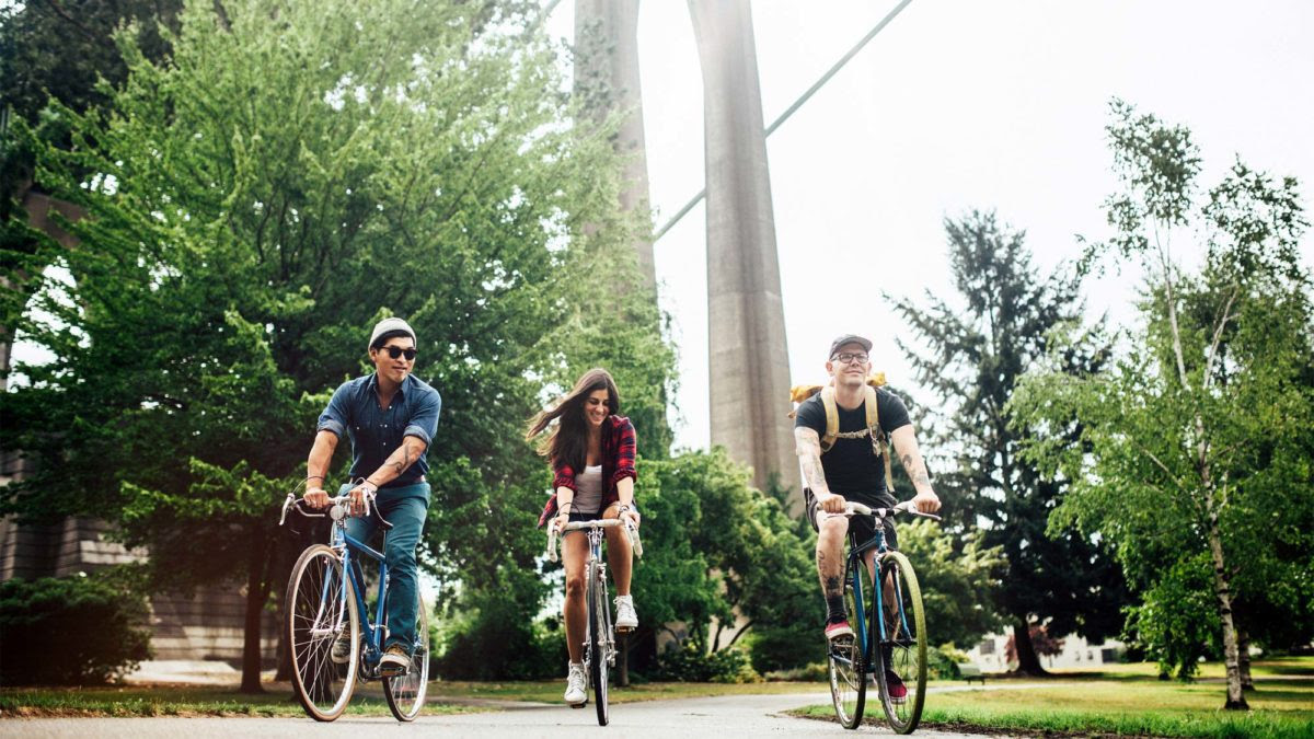 Plenty of places to make friends in Portland—even if your bike has more than one gear.