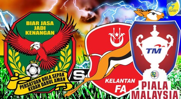 Live Streaming Kedah vs Kelantan Piala Malaysia 9 September 2017