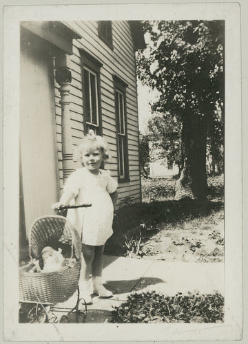 Girl and buggy