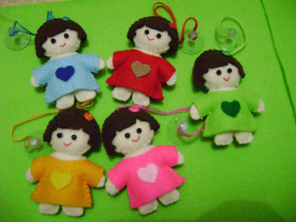  Boneka  Kain  Flanel 