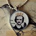 Edgar Allan Poe "The Raven" Resin Pendant