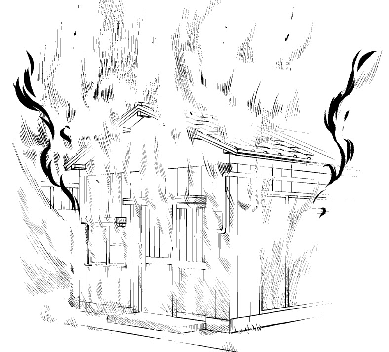 漫画テクニック 火 炎の描き方 Oyukihan S Blog 漫 パワー充電所