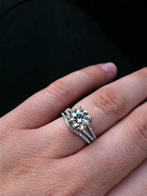 But there are so many choices! Split Shank Engagement ringsâ¦what band?