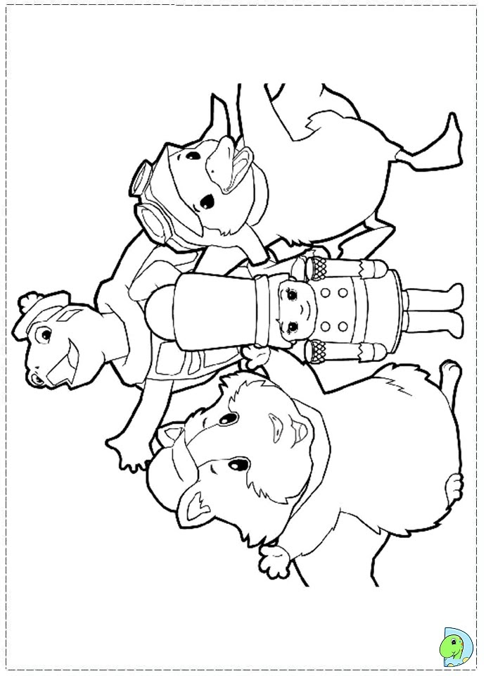 Wonder Pets Nick Jr Coloring Pages