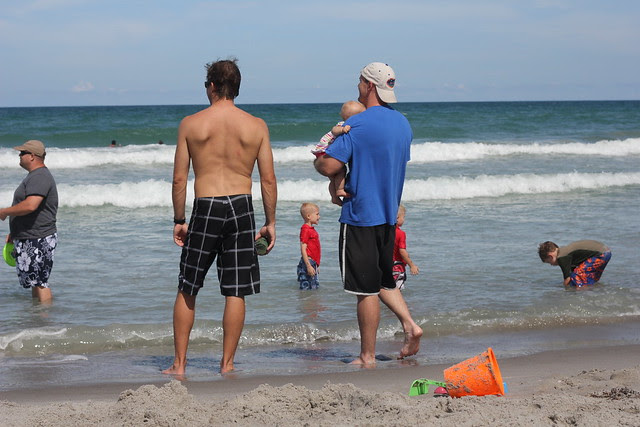 cocoa beach with friends