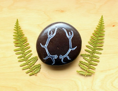 Stone Elk Antlers
