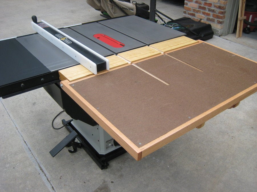 Outfeed Table - by Tim Gates @ LumberJocks.com 