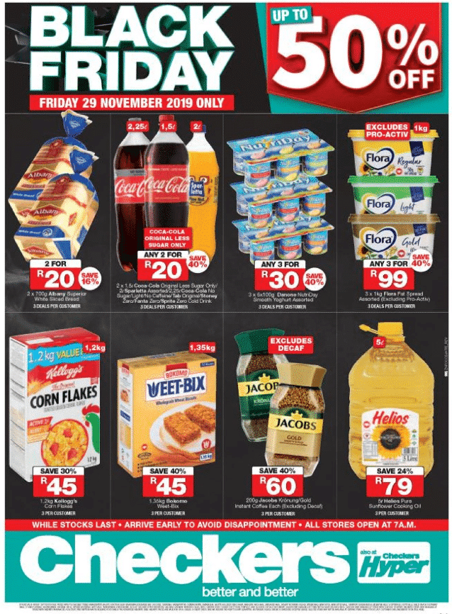 Checkers Black Friday Catalogue Specials 2020