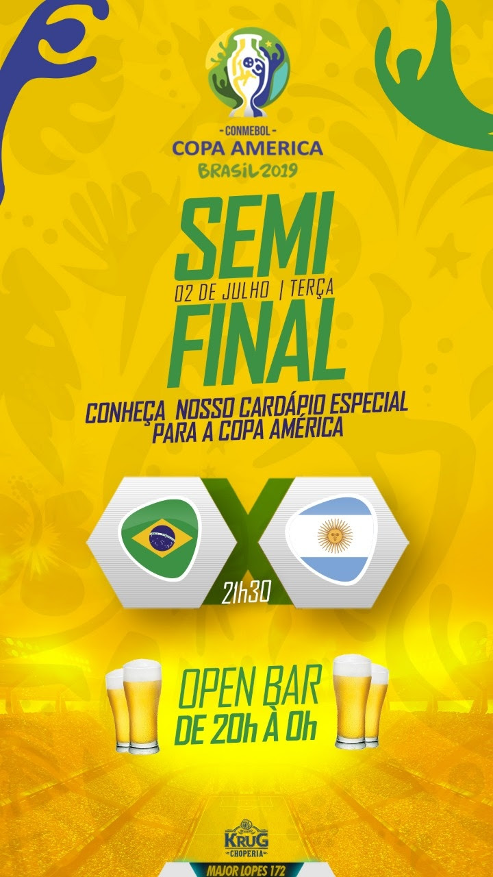 Copa América - BRASIL x ARGENTINA - Sympla