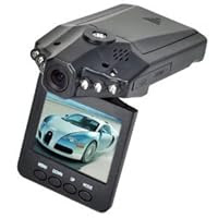 2.5-inch HD Car LED IR Vehicle DVR Road Dash Video Camera Recorder Traffic Dashboard Camcorder - LCD 270 degrees whirl