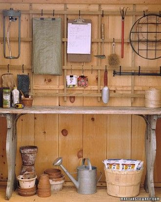 Tips for organizing your garden shed. | Organization | Pinterest