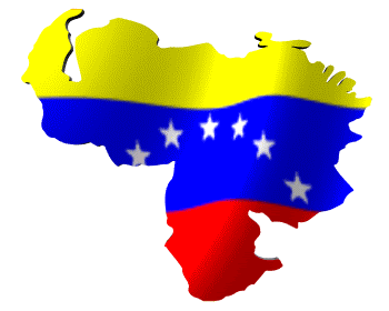 Mapa Animado Bandera de Venezuela