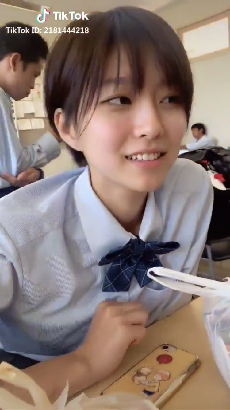 動画あり Tiktokにショートカットのとんでもねぇガチ美人女子高生現る ミラクルミルク