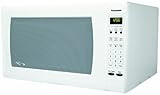 Panasonic NN-H765WF Genius 1.6 cuft 1250-Watt Sensor Microwave with Inverter Technology, White