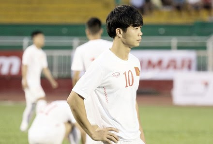 Công Phượng. Ảnh: Thiên Lộc