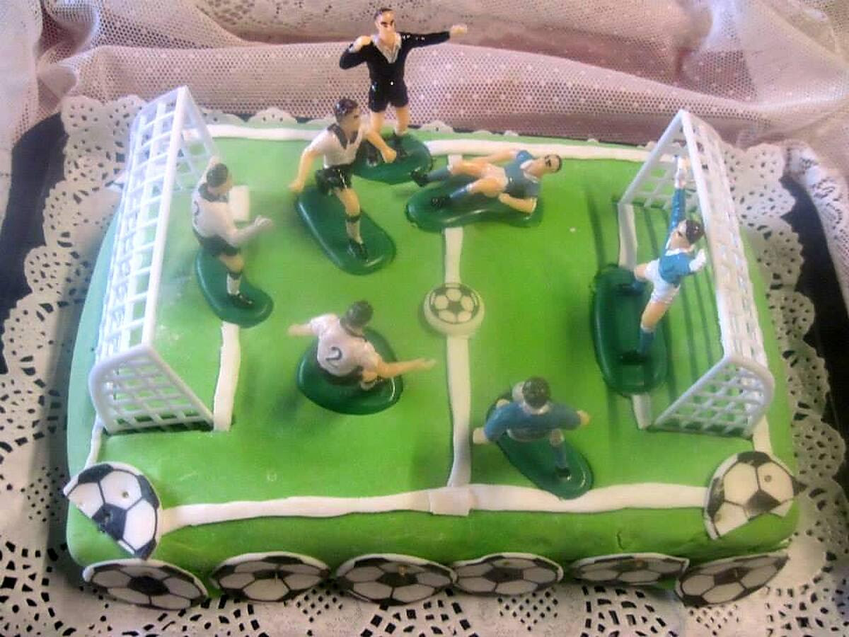 Recette De Gateau Anniversaire Foot Par Cuisinette