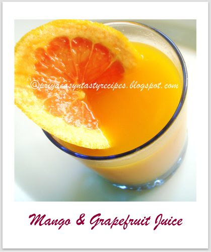 Mango & Grapefruit Juice