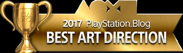 PlayStation Blog Game of the Year 2017 - Best Art Direction (Gold)