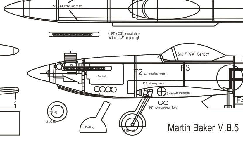 Free Foam RC Airplane Plans
