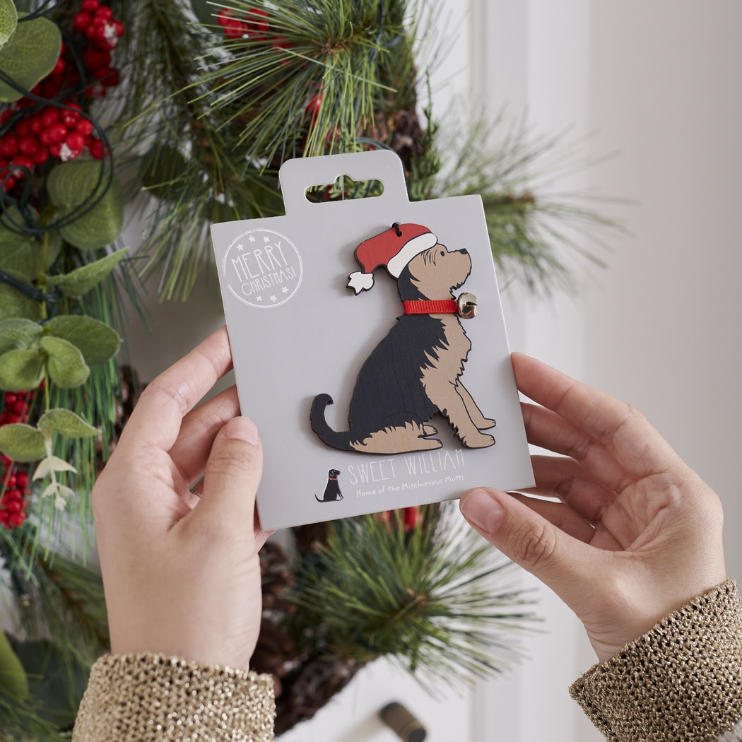 Yorkshire Terrier Dog Christmas Tree Decoration 7 95 Yorkshire Terrier Dog Christmas Tree Decoration 7 95