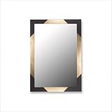 Mirror with Brazilian Corners and Champagne Keystones Size: 35