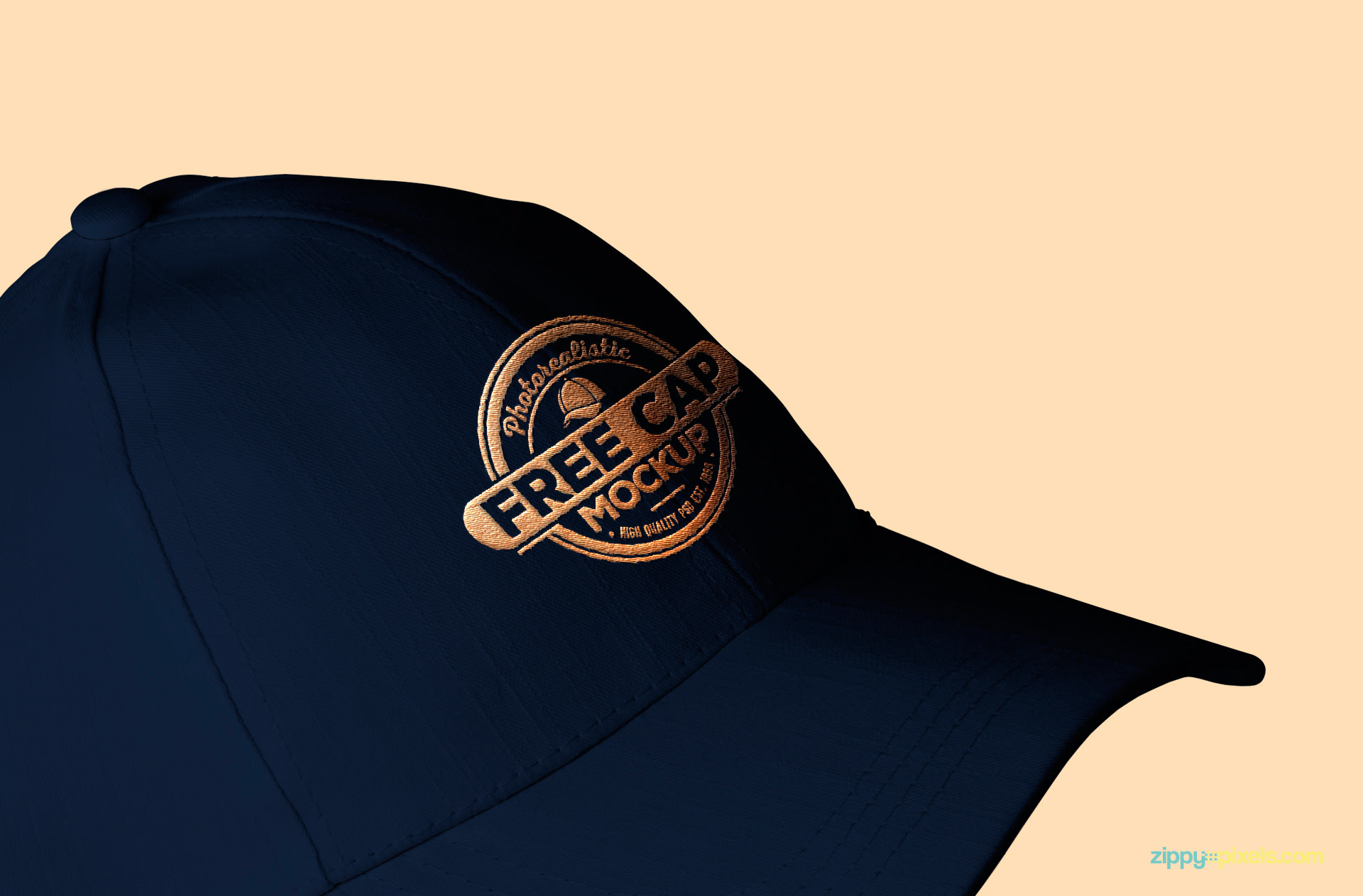 Download Cool Free Baseball Cap Mockup | ZippyPixels