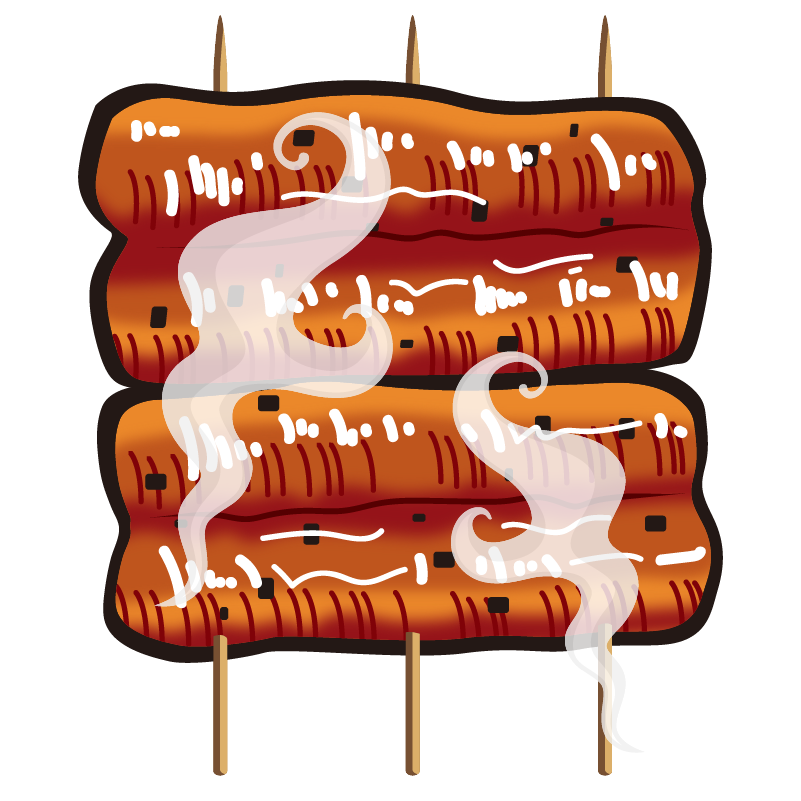 商用フリー 無料イラスト 7月 土用 丑の日 うなぎのイラスト 鰻 蒲焼 Unagi13 商用ok フリー素材集 ナイスなイラスト