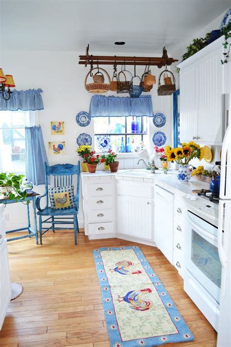 painted garden painting roosters  match  blue