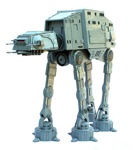 Brick artist Rocko just wasn't satisified with the LEGO Star Wars sets out 