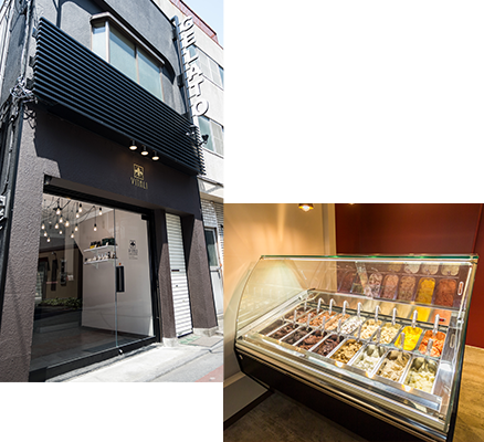 チョコレートジェラート専門店 ジェラテリア ヴィタリ