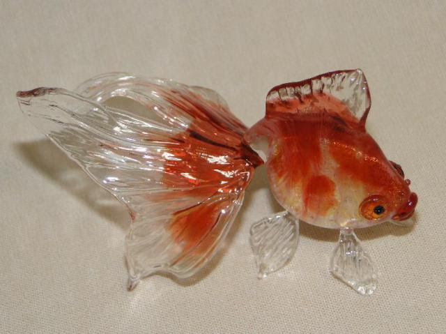 ガラスの金魚 網野篤子 ガラス細工作家による手作り作品ギャラリー