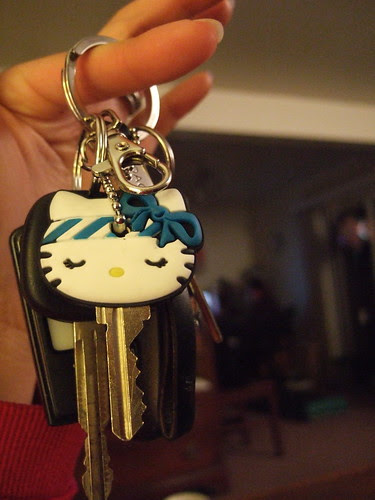 Hello Kitty House Key. Hello Kitty Key Chain