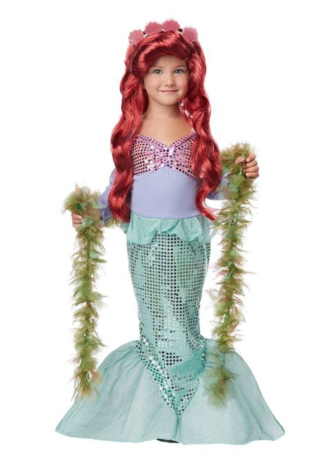 Available in 10k or 14k gold & silver. Toddler Mermaid Costume