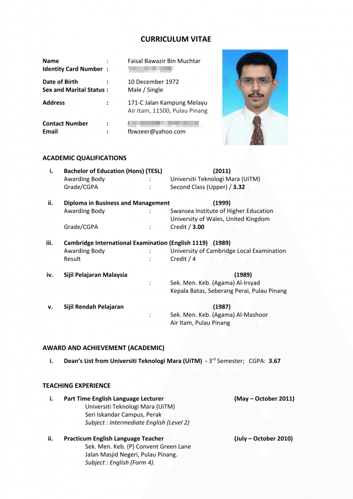 Keliru Antara CV & Resume? Ini 6 Point Penting Yang Perlu 