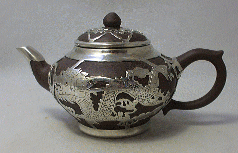 錫細工茶器9点セット 中国茶器