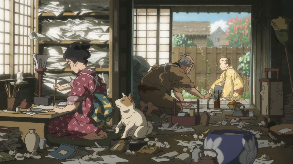 人が走るのには理由がある 百日紅 Miss Hokusai 監督 原 恵一 後編 Aniko
