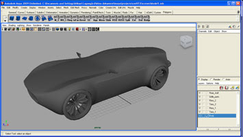 Automotive Rendering Techniques Screenshot